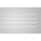 Ekena Millwork Vertical Surface Mount PVC Gable Vent: Functional, w/ 2"W x 2"P Brickmould Sill Frame, 28"W x 18"H GVPVE28X1803SF - alternate 4